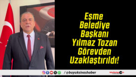 Eşme Belediye Başkanı Yılmaz Tozan Görevden Uzaklaştırıldı!