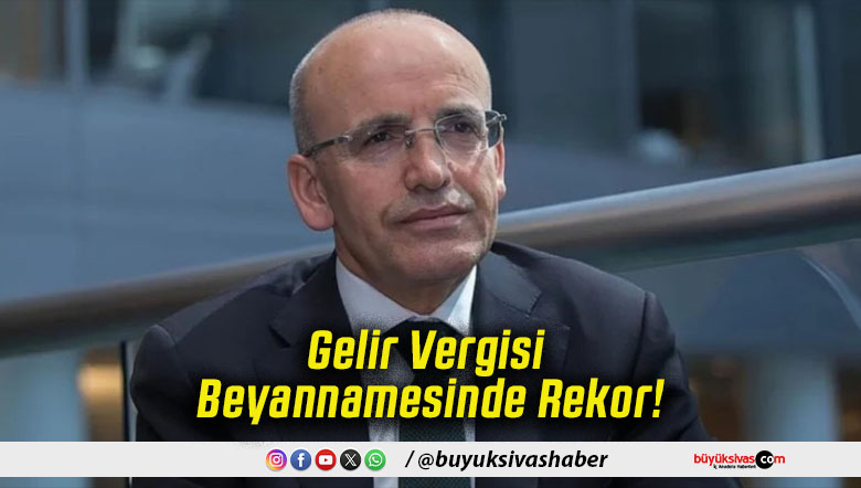 Gelir Vergisi Beyannamesinde Rekor!