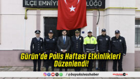 Gürün’de Polis Haftası Etkinlikleri Düzenlendi!