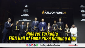 Hidayet Türkoğlu FIBA Hall of Fame 2026 Ödülünü Aldı!