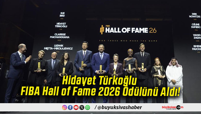 Hidayet Türkoğlu FIBA Hall of Fame 2026 Ödülünü Aldı!