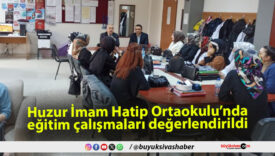 Huzur İmam Hatip Ortaokulu’nda