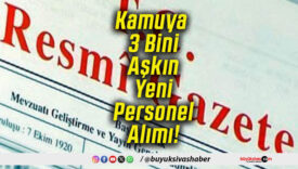 Kamuya 3 Bini Aşkın Yeni Personel Alımı!