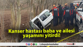 Kanser hastası baba