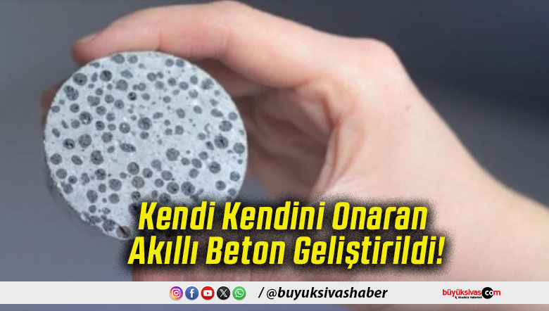 Kendi Kendini Onaran Akıllı Beton Geliştirildi!