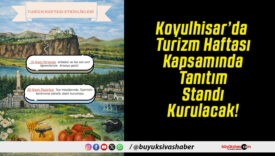 Koyulhisar’da Turizm Haftası Kapsamında Tanıtım Standı Kurulacak!