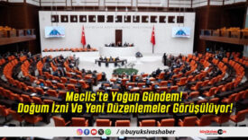 Meclis’te Yoğun Gündem! Doğum İzni Ve Yeni Düzenlemeler Görüşülüyor!