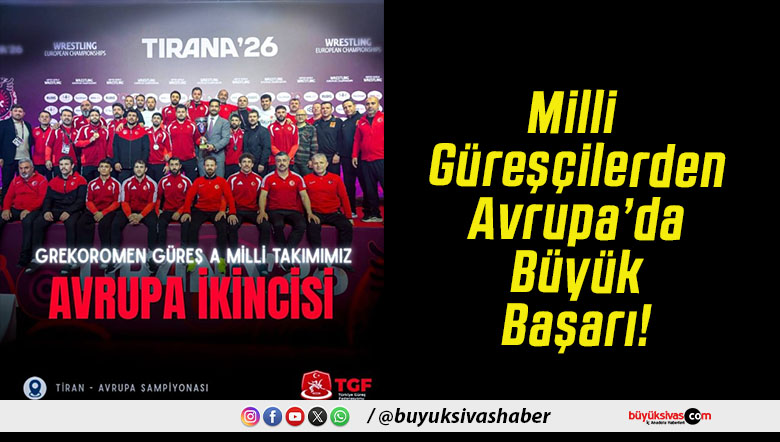 Milli Güreşçilerden Avrupa’da Büyük Başarı!