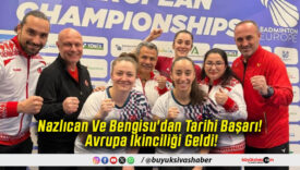 Nazlıcan Ve Bengisu'dan Tarihi Başarı! Avrupa İkinciliği Geldi!