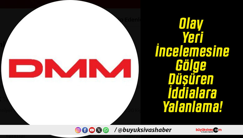 Olay Yeri İncelemesine Gölge Düşüren İddialara Yalanlama!