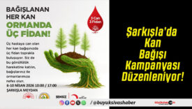Şarkışla’da Kan Bağışı Kampanyası Düzenleniyor!