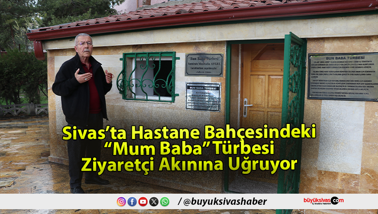 Sivas’ta Hastane Bahçesindeki