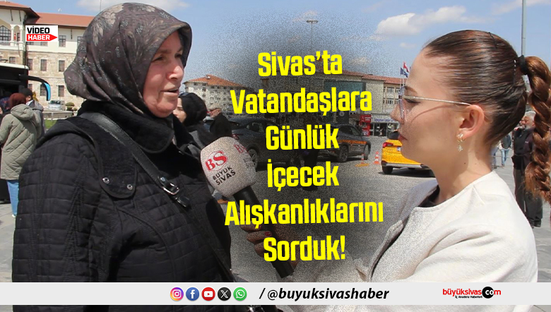 Sivas’ta Vatandaşlara Günlük İçecek