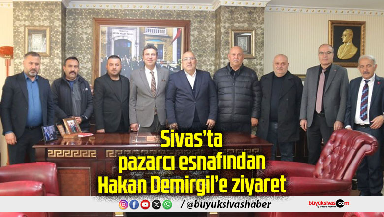 Sivas’ta pazarcı esnafından