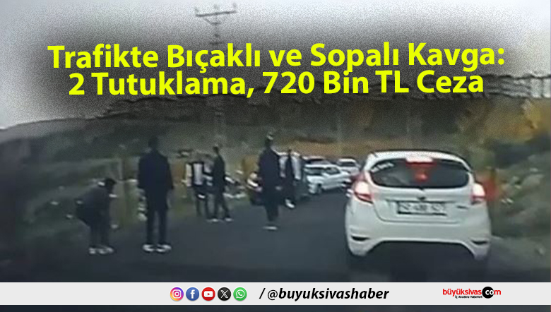 Trafikte Bıçaklı