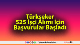 Türkşeker 525 İşçi