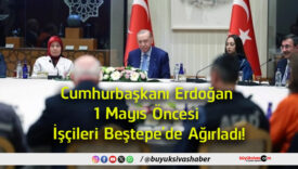 ağırladı