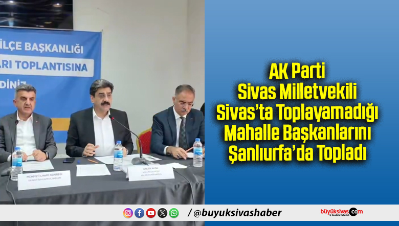 Sivas’ta Toplayamadığı Mahalle