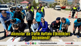 Akıncılar’da Trafik Haftası Etkinlikleri Düzenlendi!