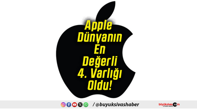 Apple Dünyanın En Değerli 4. Varlığı Oldu!