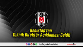 Beşiktaş’tan Teknik Direktör Açıklaması Geldi!