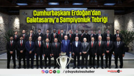 Cumhurbaşkanı Erdoğan’dan Galatasaray’a