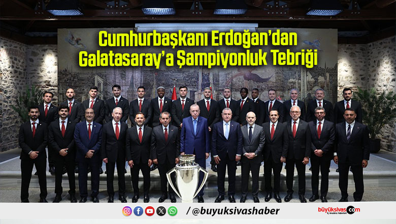Cumhurbaşkanı Erdoğan’dan Galatasaray’a