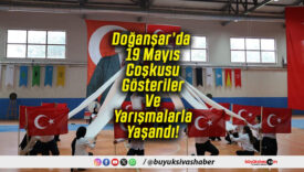 Doğanşar’da 19 Mayıs Coşkusu Gösteriler Ve Yarışmalarla Yaşandı!