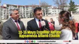 Engelliler Haftası Kapsamında