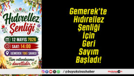 Gemerek’te Hıdırellez Şenliği İçin Geri Sayım Başladı!