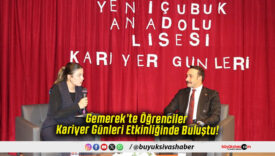 Gemerek’te Öğrenciler Kariyer Günleri Etkinliğinde Buluştu!