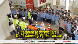 Gemerek’te Öğrencilere Trafik Güvenliği Eğitimi Verildi!