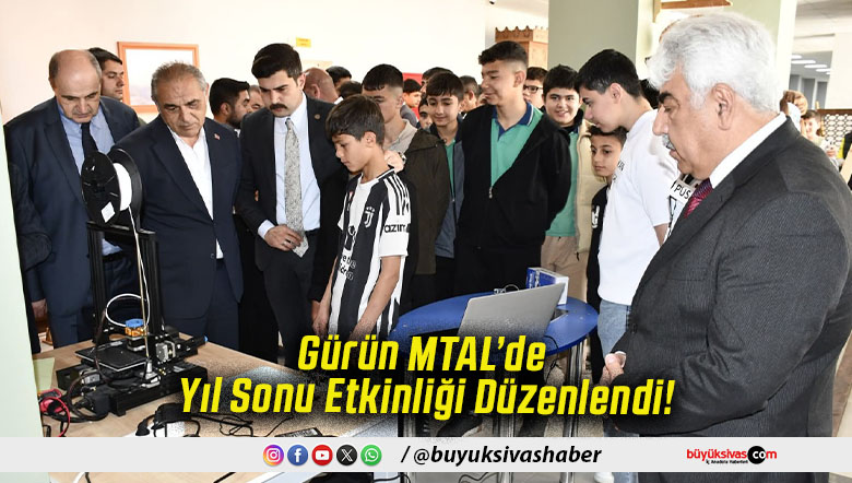 Gürün MTAL’de Yıl Sonu Etkinliği Düzenlendi!