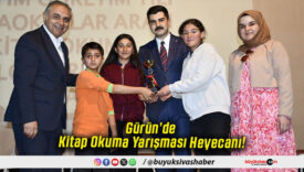 Gürün’de Kitap Okuma Yarışması Heyecanı!