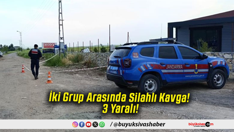 İki Grup Arasında Silahlı Kavga! 3 Yaralı!