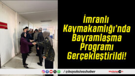 İmranlı Kaymakamlığı’nda Bayramlaşma Programı Gerçekleştirildi!