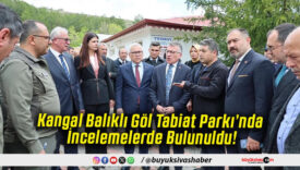 Kangal Balıklı Göl Tabiat Parkı’nda İncelemelerde Bulunuldu!