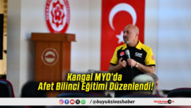 Kangal MYO’da Afet Bilinci Eğitimi Düzenlendi!