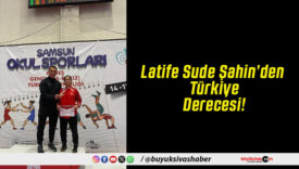 Latife Sude Şahin’den Türkiye Derecesi!