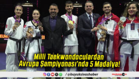 Milli Taekwondoculardan Avrupa Şampiyonası’nda 5 Madalya!