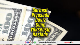 Serbest Piyasada Döviz Güne Yükselişle Başladı!