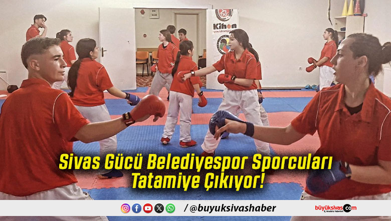 Sivas Gücü Belediyespor Sporcuları Tatamiye Çıkıyor!