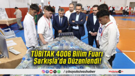 TÜBİTAK 4006 Bilim Fuarı Şarkışla’da Düzenlendi!
