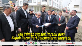 Vali Yılmaz Şimşek İmranlı’daki Kapalı Pazar Yeri Çalışmalarını İnceledi!