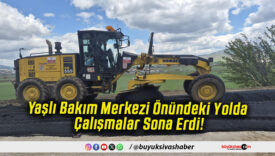 Yaşlı Bakım Merkezi Önündeki Yolda Çalışmalar Sona Erdi!