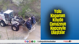 Yolu Kapanan Köyde