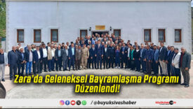 Zara’da Geleneksel Bayramlaşma Programı Düzenlendi!