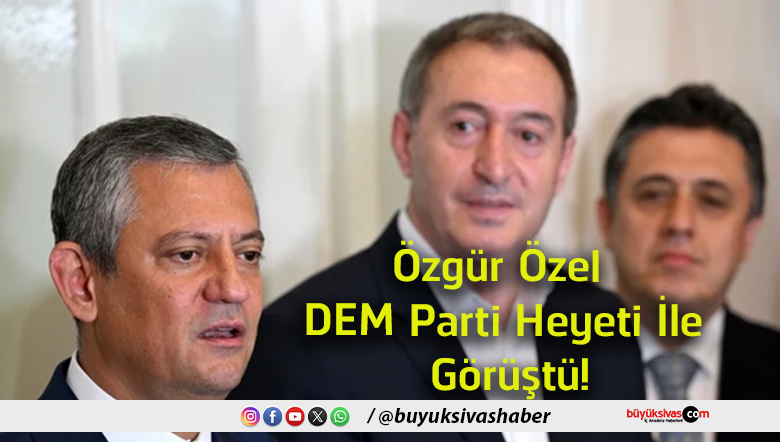 görüştü