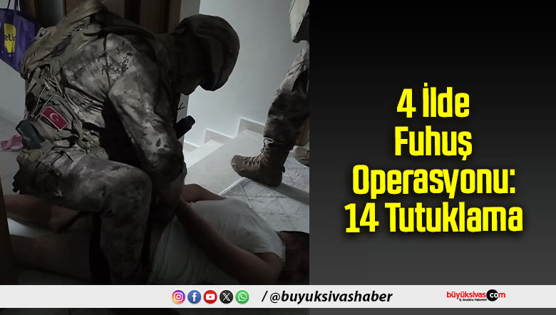 4 İlde Fuhuş Operasyonu