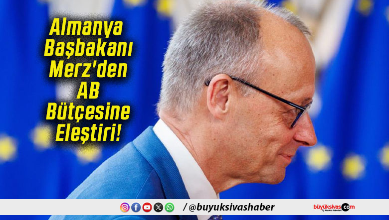 Almanya Başbakanı Merz'den AB Bütçesine Eleştiri!